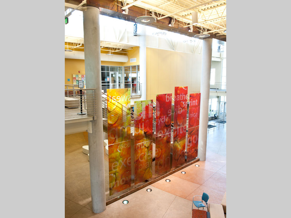 JL Sorenson Recreation Center Installations 3form