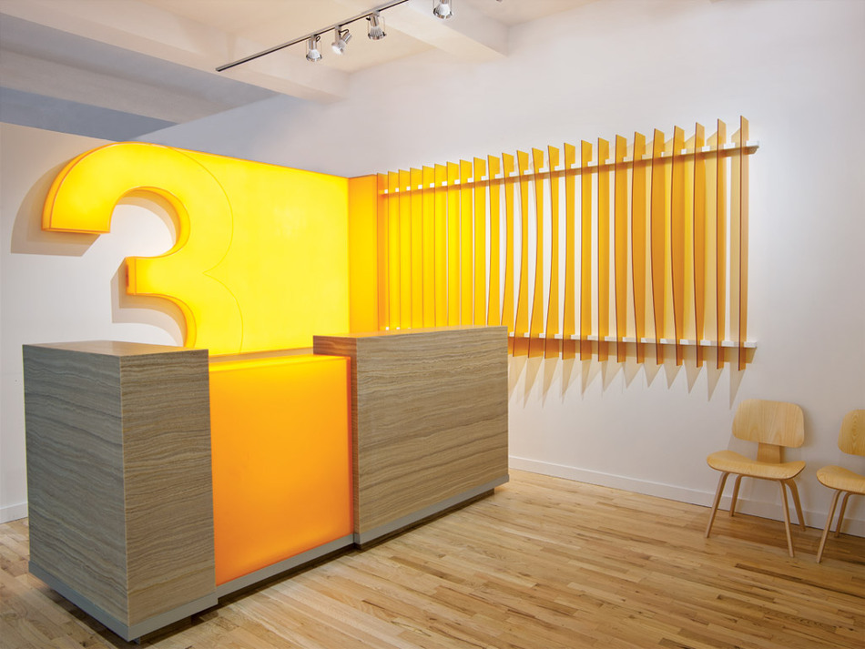 3form New York Showroom Entrance Installations 3form