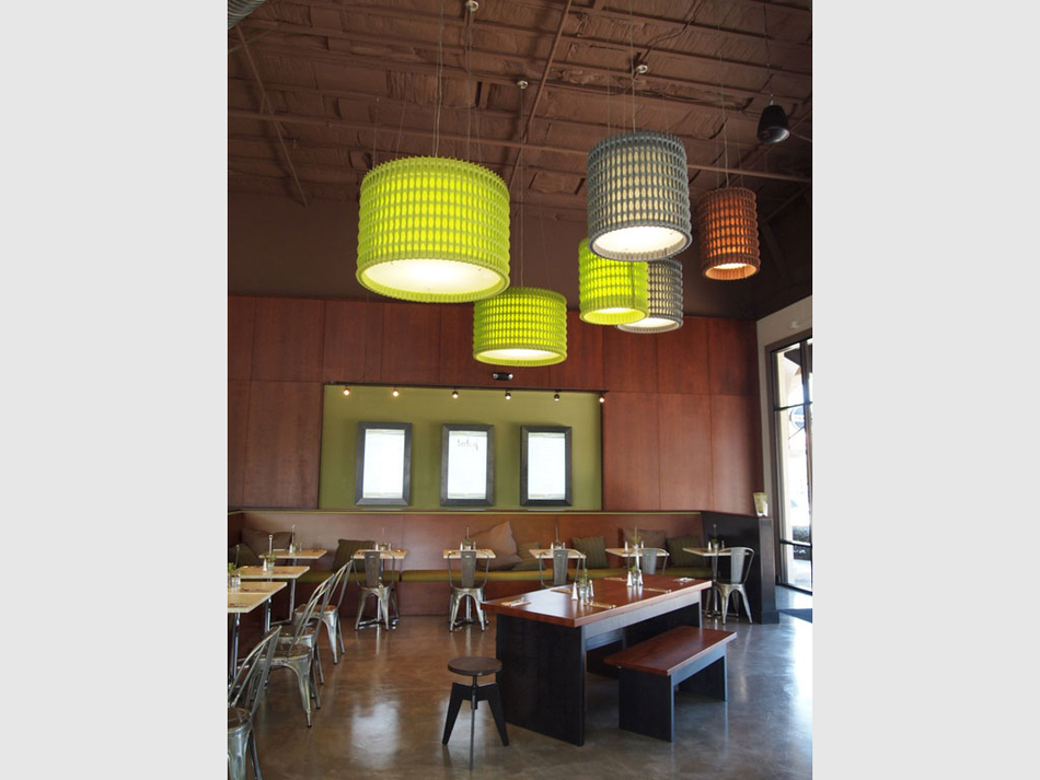 Tin Leaf Installations 3form