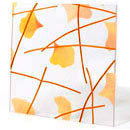 gingko + criss cross