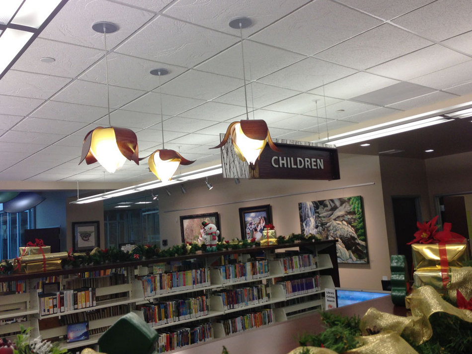 Davis County Library Installations Light Design Collaboration and