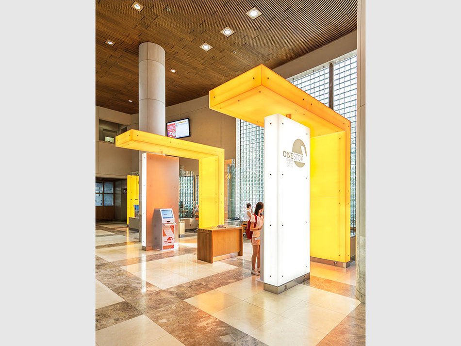 UT Library One Stop Installations 3form