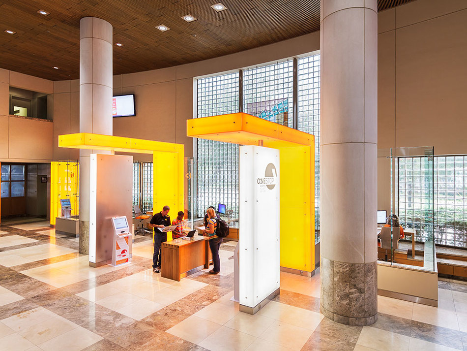 UT Library One Stop Installations 3form