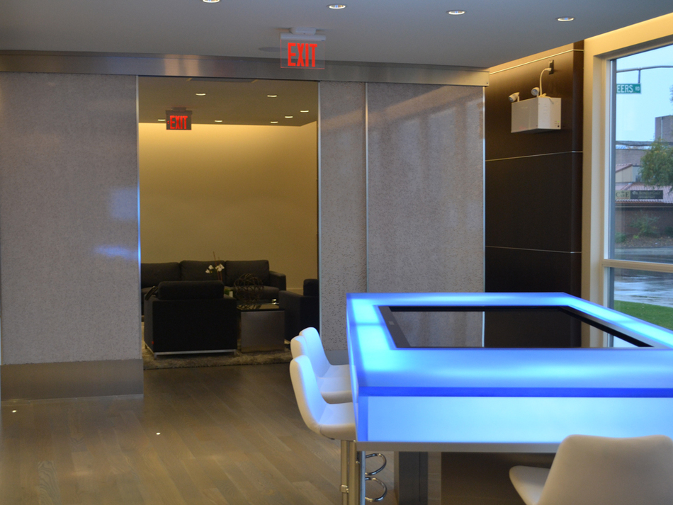 Rain Sales Centre Installations 3form