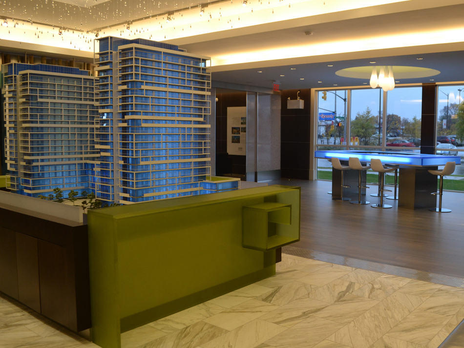 Rain Sales Centre Installations 3form