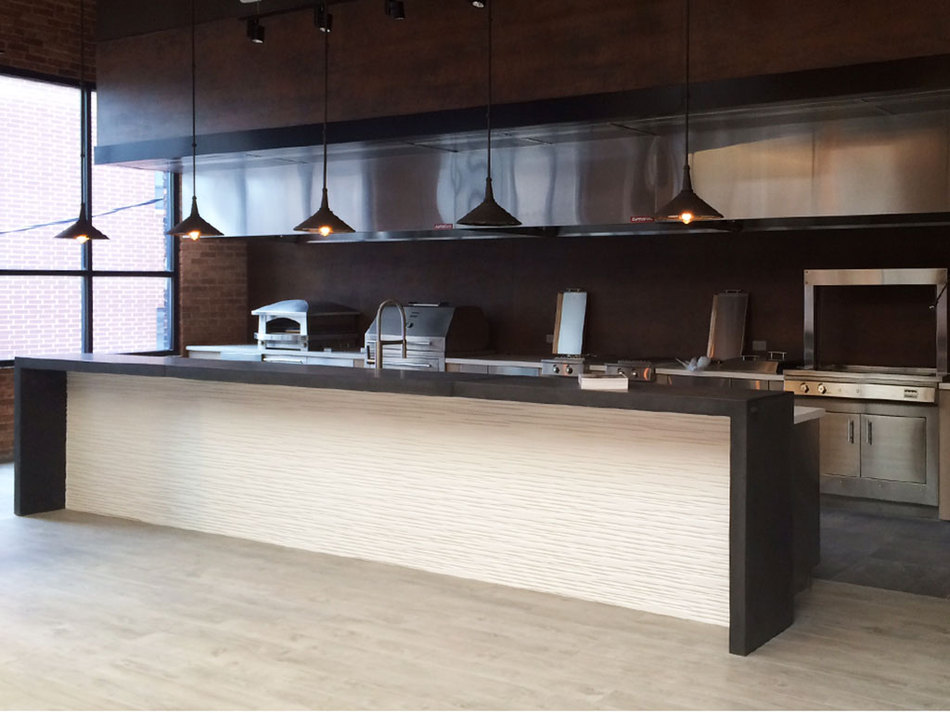 Kalamazoo Gourmet Kitchen Installations 3form