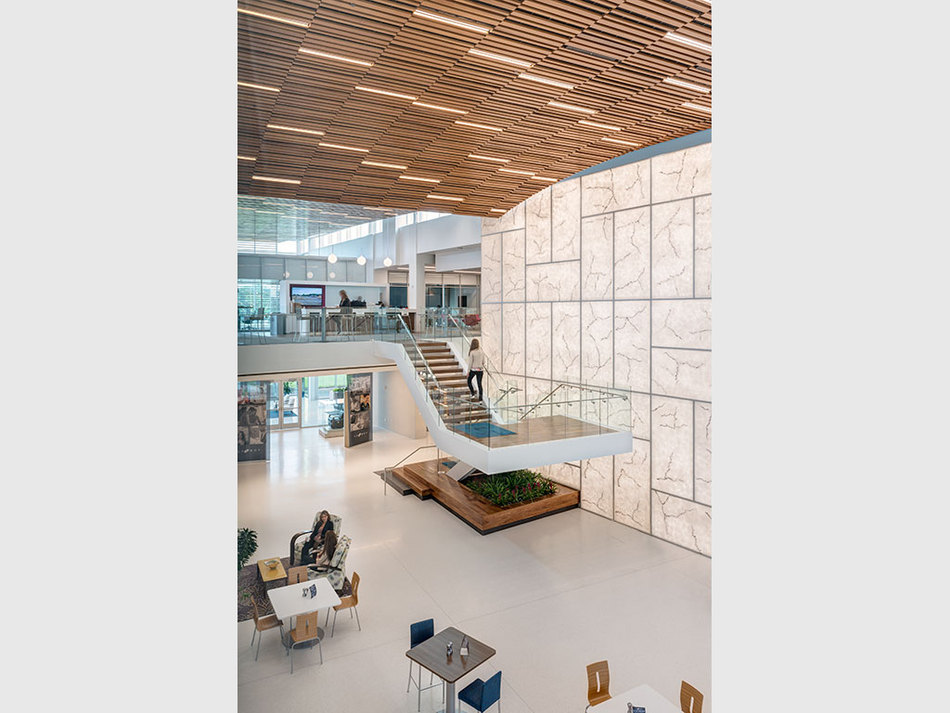 LaZBoy Headquarters Installations 3form